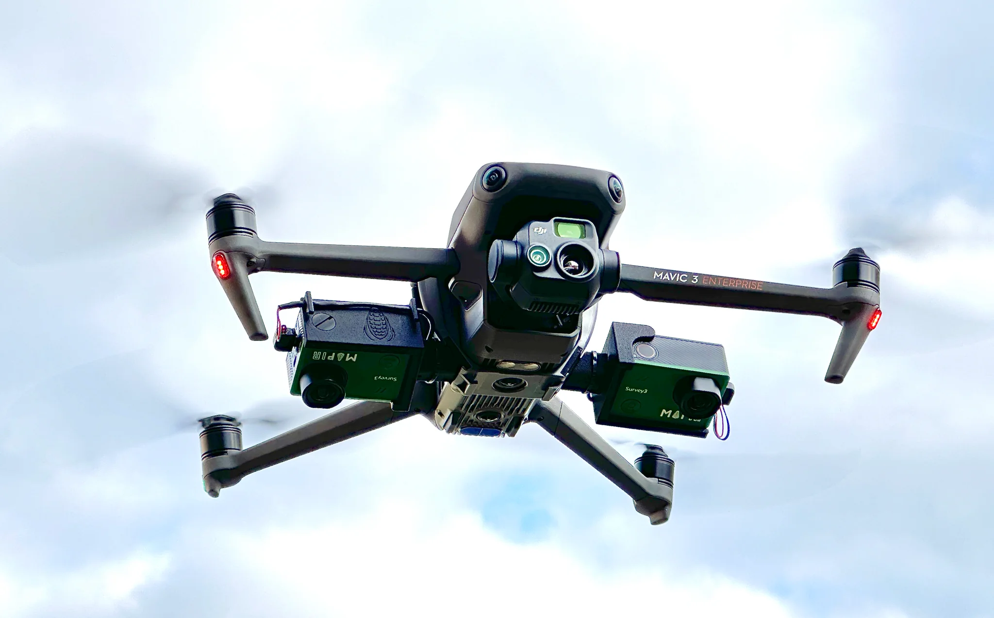 大疆御3 MAPIR Survey3 单相机挂载架 - 图片 8